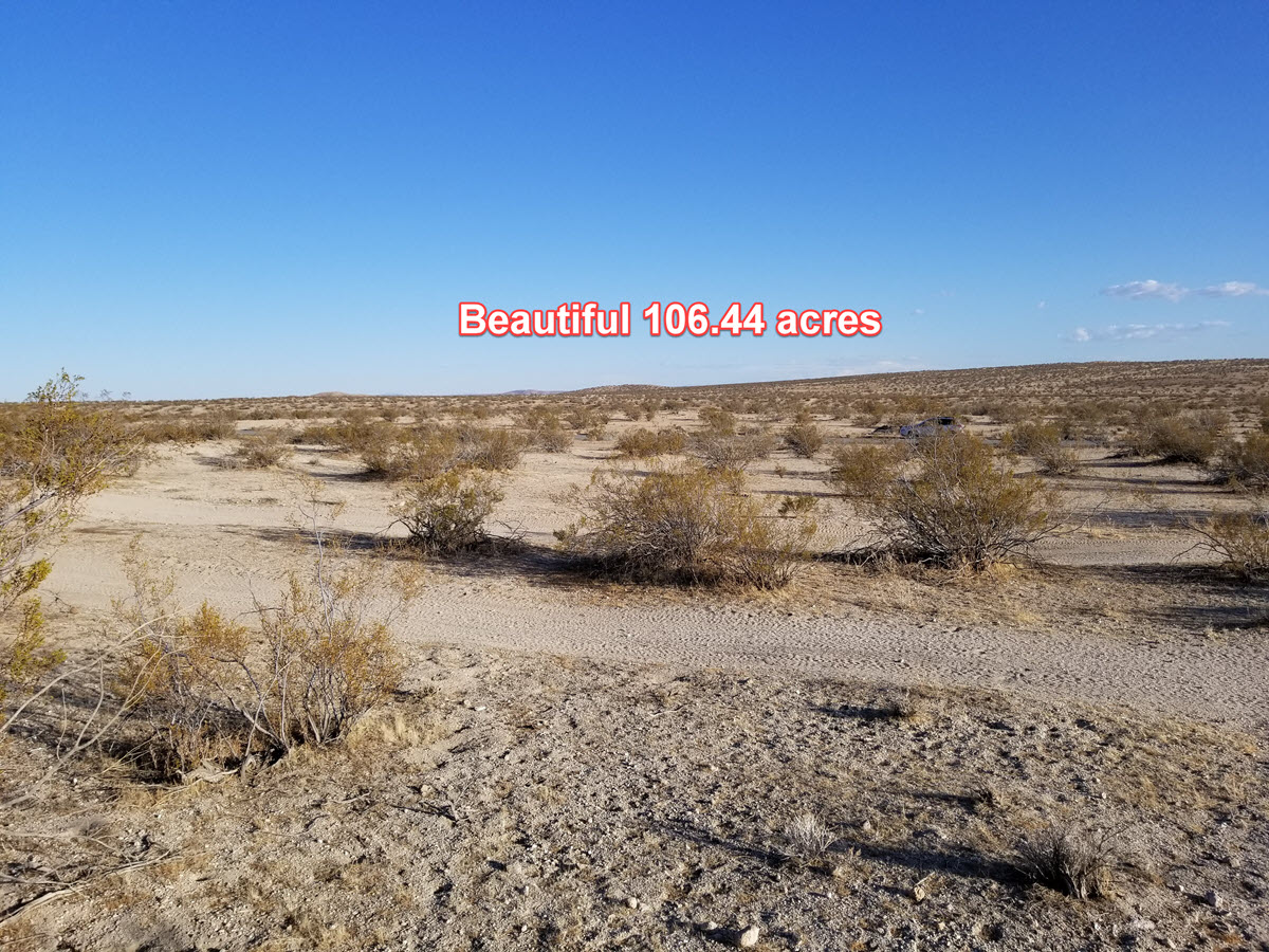 106.44 Acres in California City, CA