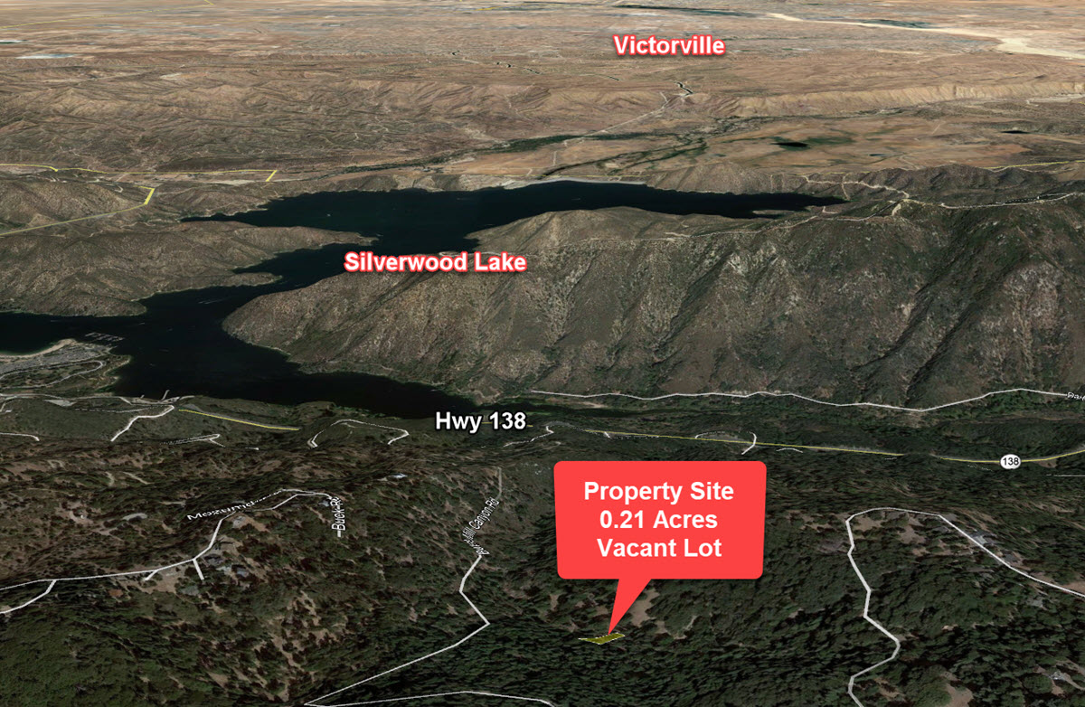 0.21 acres in Crestline, CA