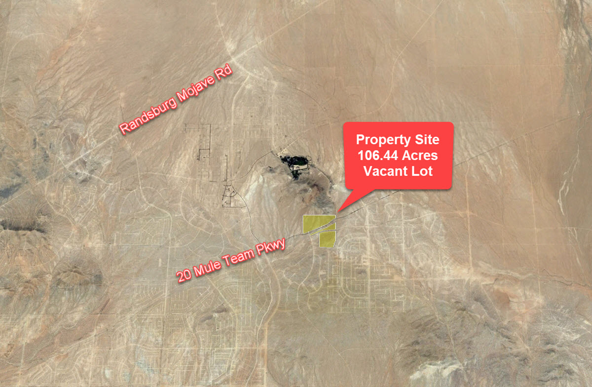106.44 Acres in California City, CA