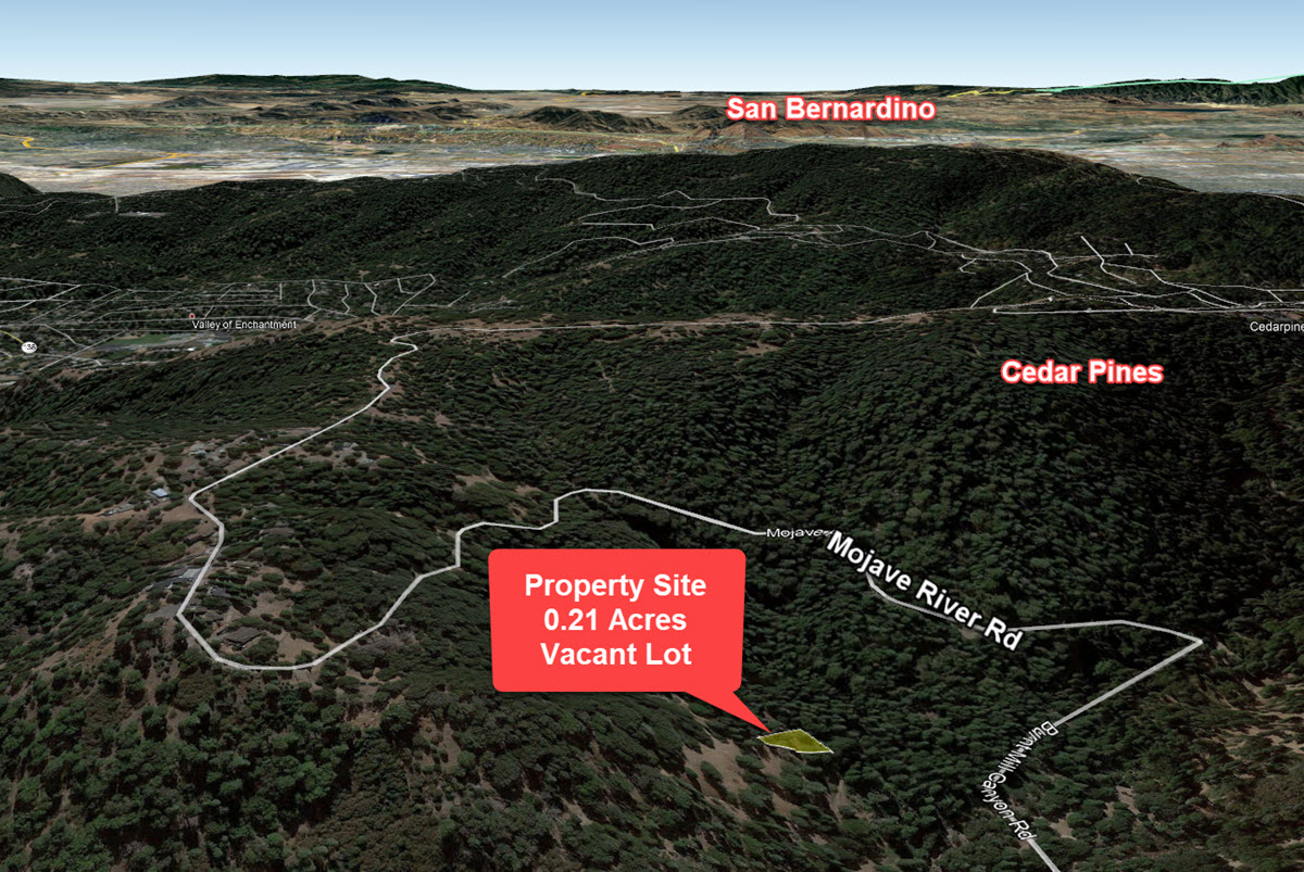 0.21 acres in Crestline, CA