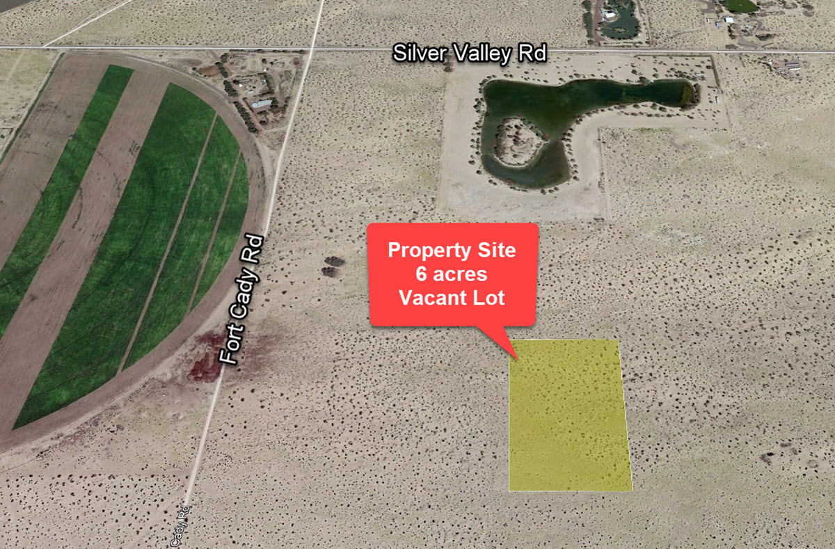 6.70 acres in Newberry Springs, CA