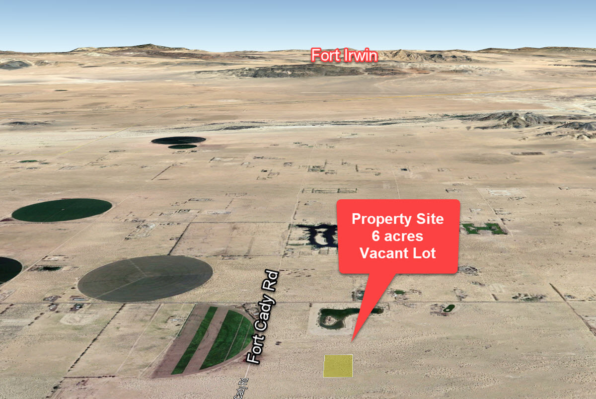 6.70 acres in Newberry Springs, CA