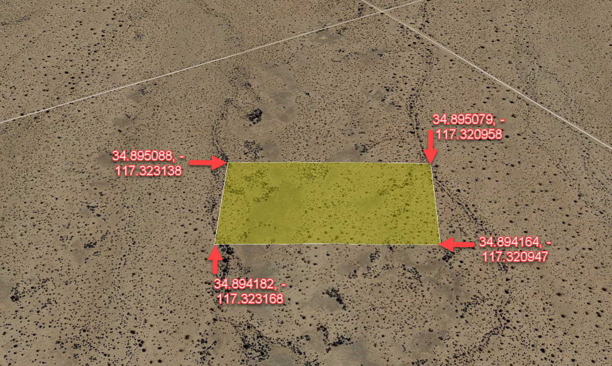 5 Acres near Helendale, CA