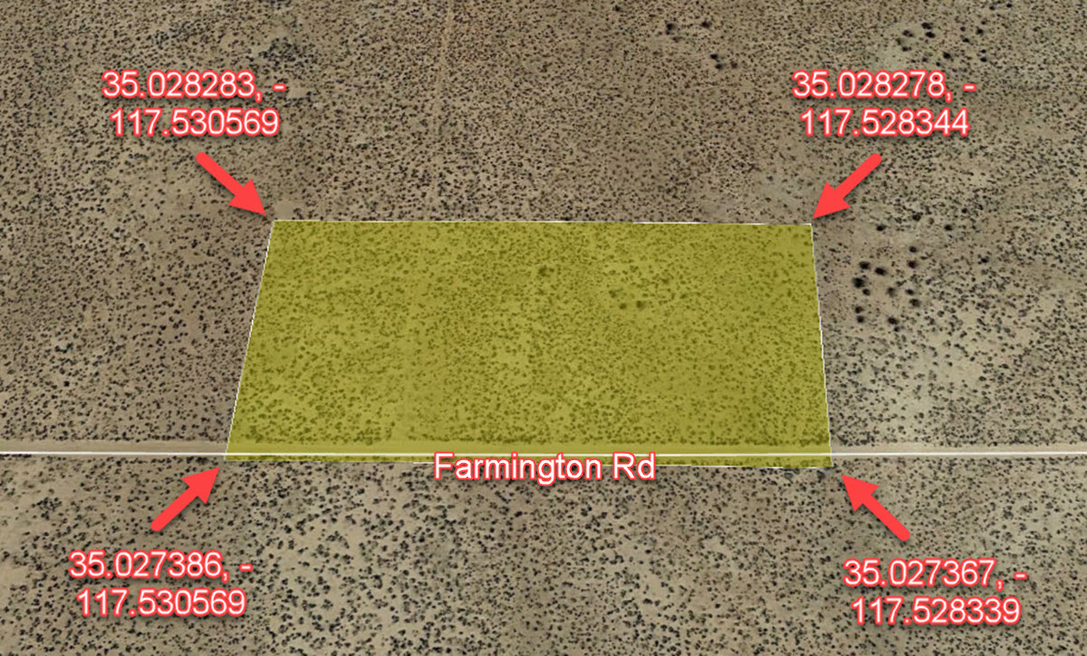 5 acres East of Kramer Hills, CA