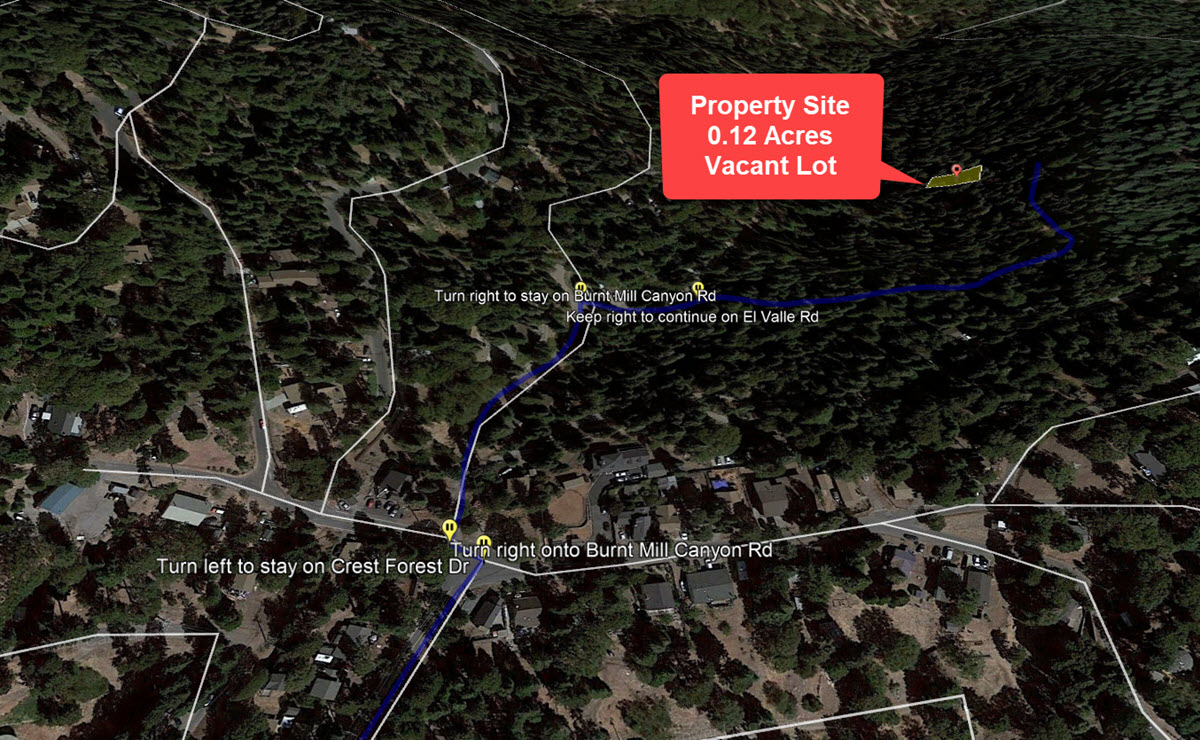 0.12 acres in Crestline, CA