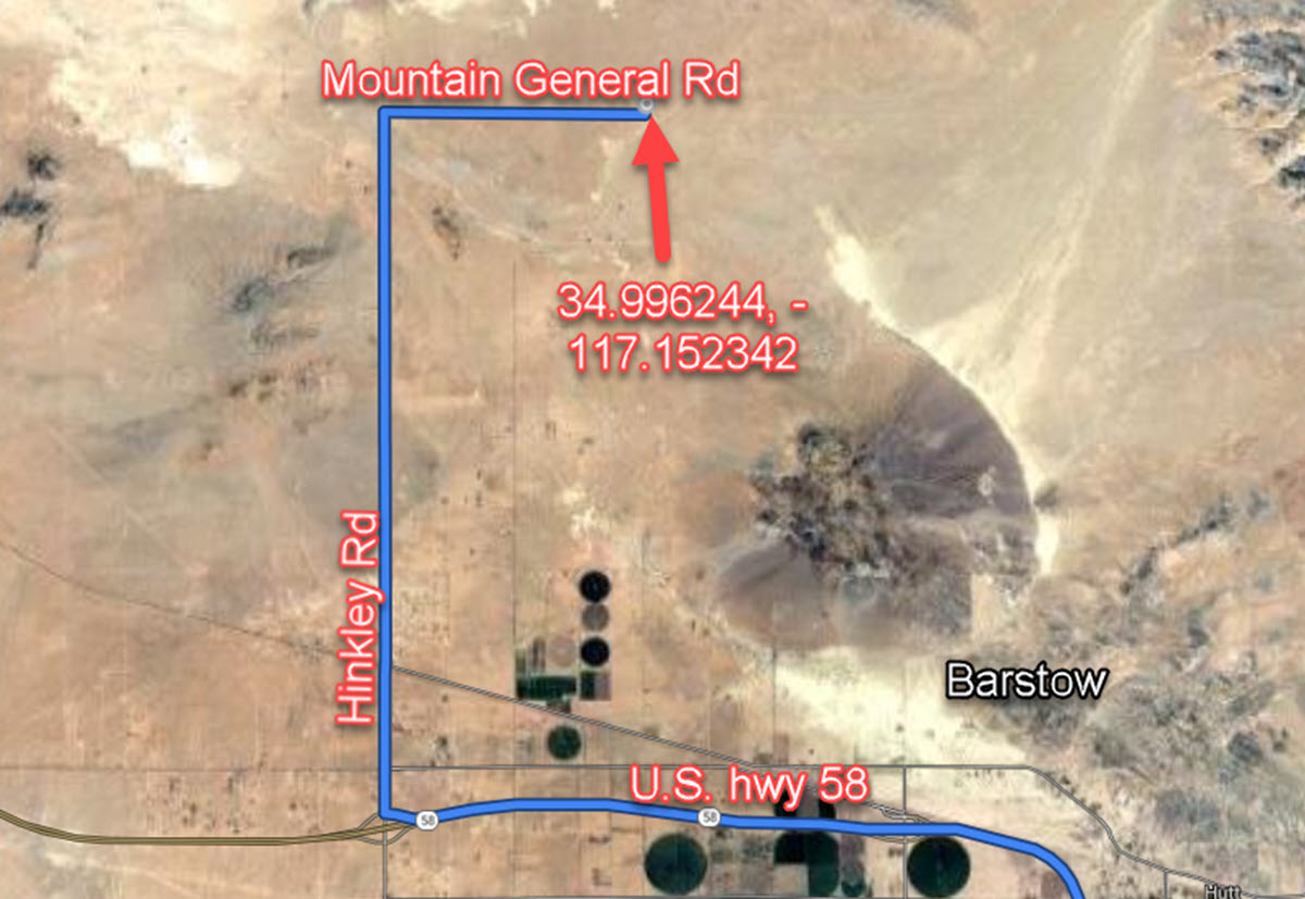 5 Acres North of Barstow, CA