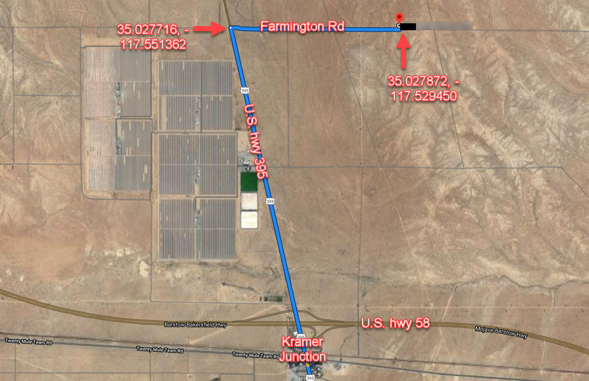 5 acres East of Kramer Hills, CA