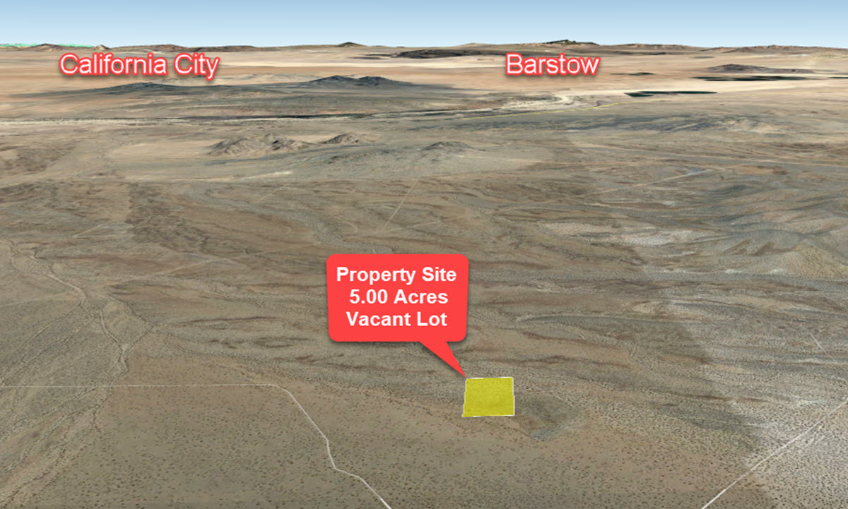 ImageOfProperty_Map1_Terrain_041828105 5 acres, Wild Wash Rd & Hwy 15, near Helendale, CA