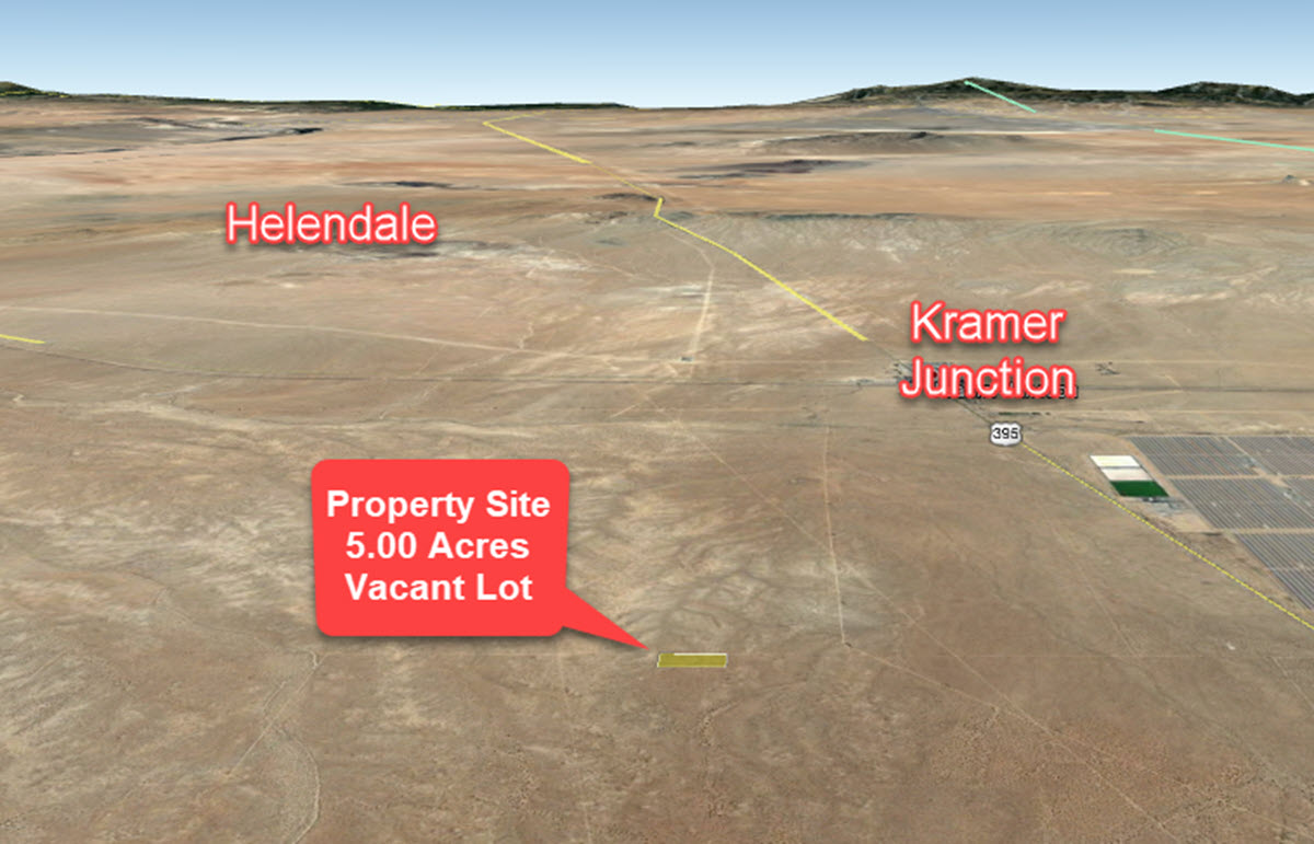 5 acres East of Kramer Hills, CA
