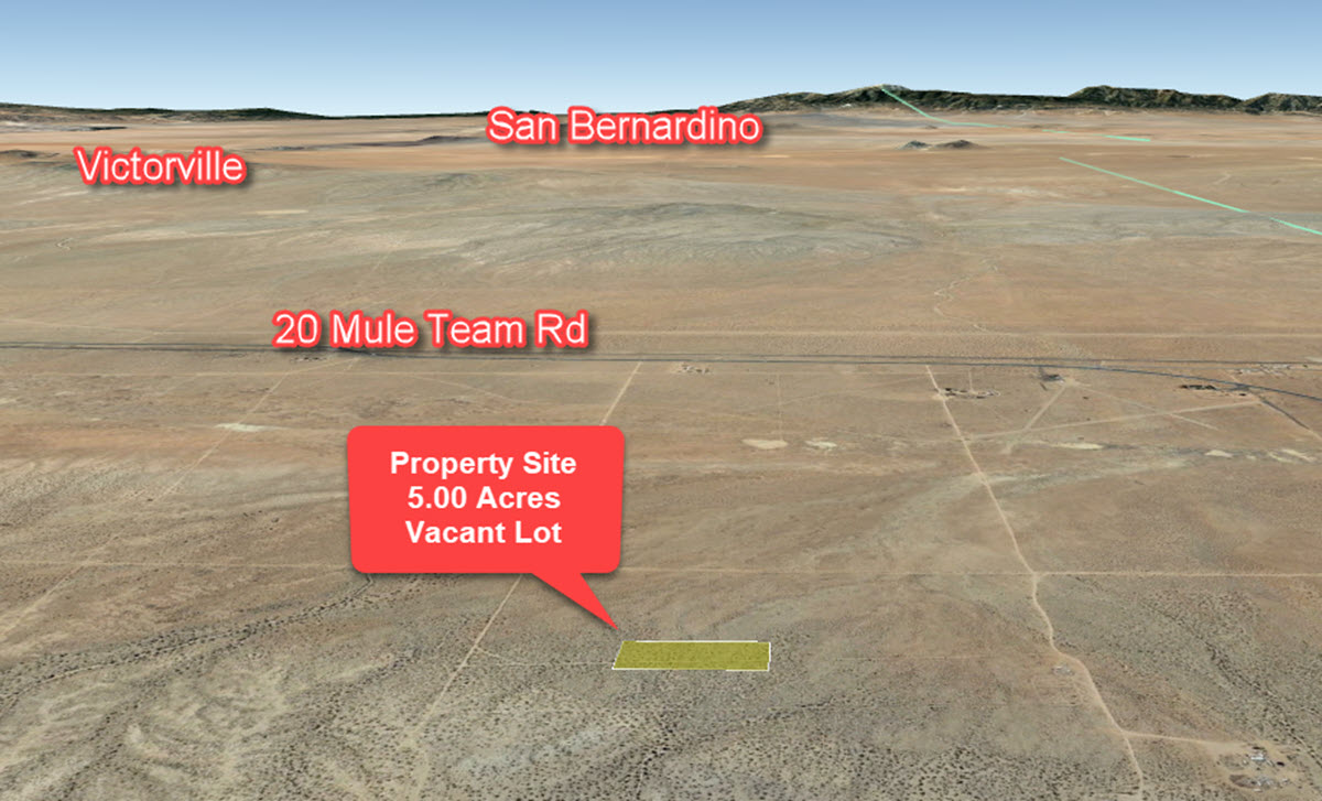 5 acres West of Kramer Junction, CA