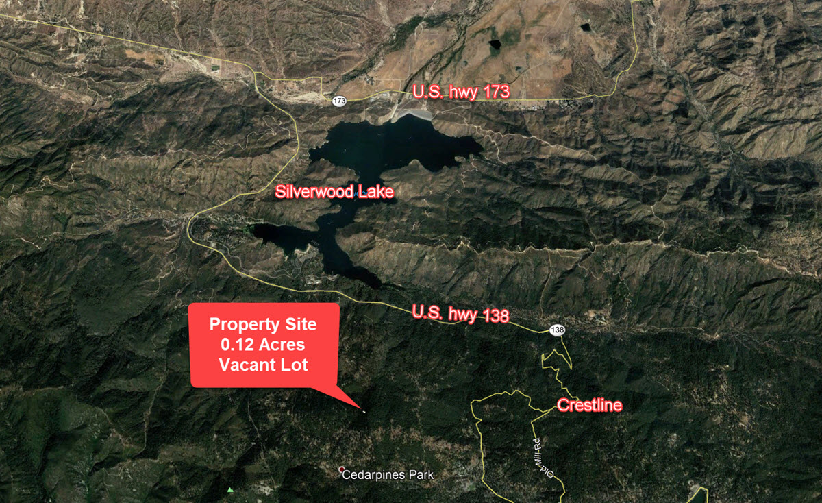 0.12 acres in Crestline, CA