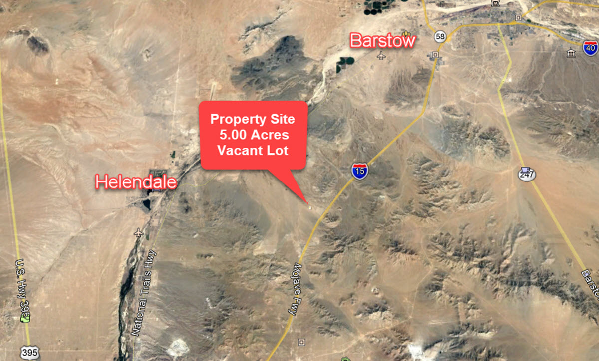 ImageOfProperty_Map3_041828105 5 acres, Wild Wash Rd & Hwy 15, near Helendale, CA