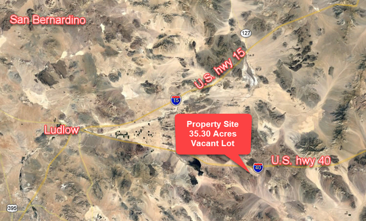 35.30 Acres near Ludlow, CA