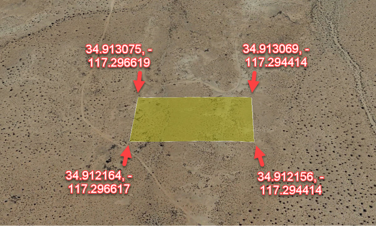 5 Acres in Hinkley, CA, very close to Highway 58