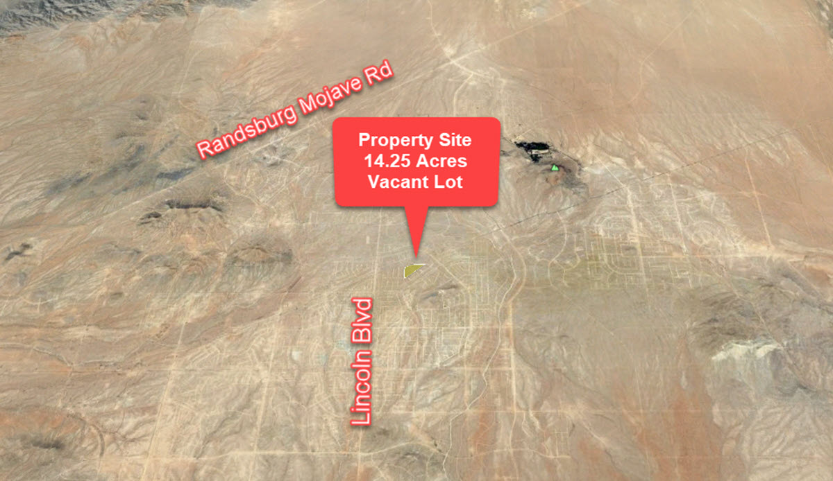 14.25 Acres in North of California City