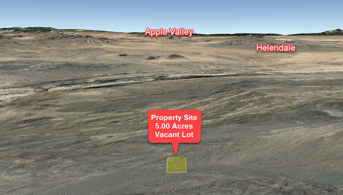 ImageOfProperty_Map2_Terrain_042024153 5 Acres South of Barstow, CA