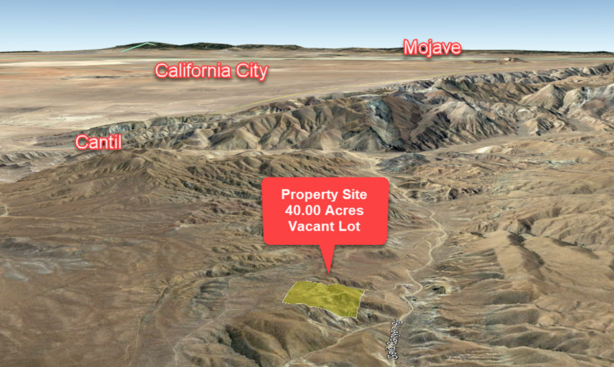 ImageOfProperty_Map2_Terrain_15317005 40 acres, Red Rock Canyon State Park area