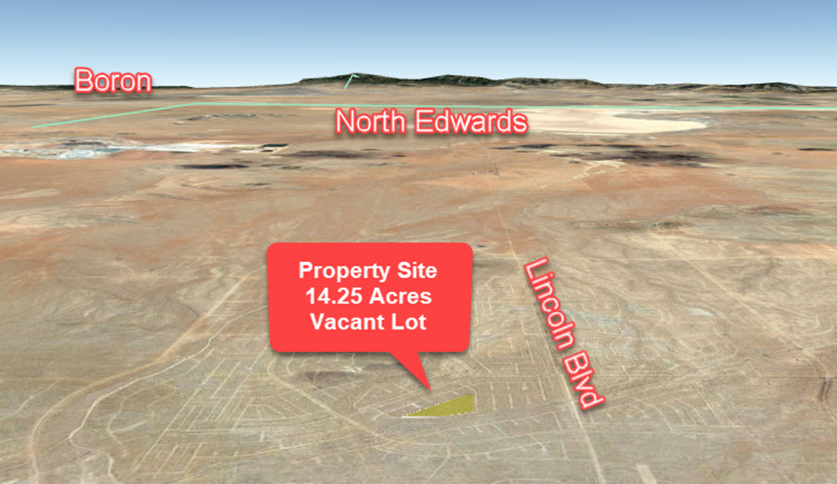 14.25 Acres in North of California City