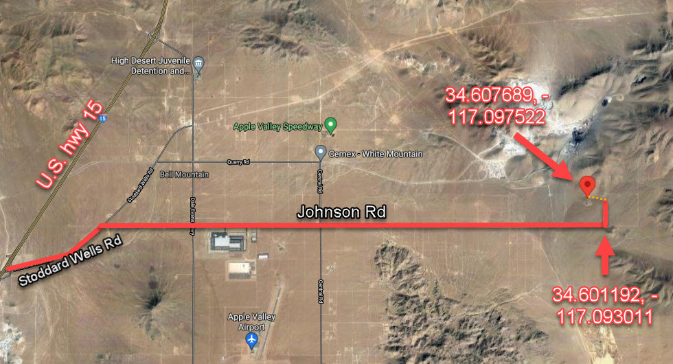 2.5 Acres in East Apple Valley, CA