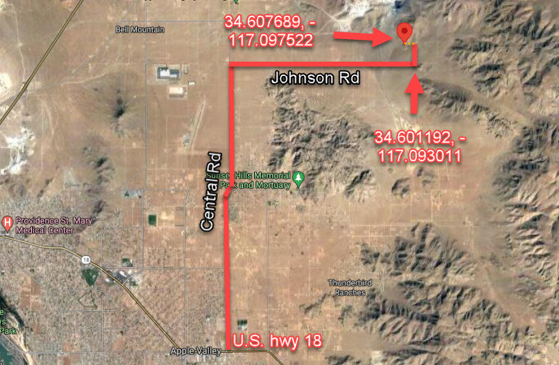 2.5 Acres in East Apple Valley, CA