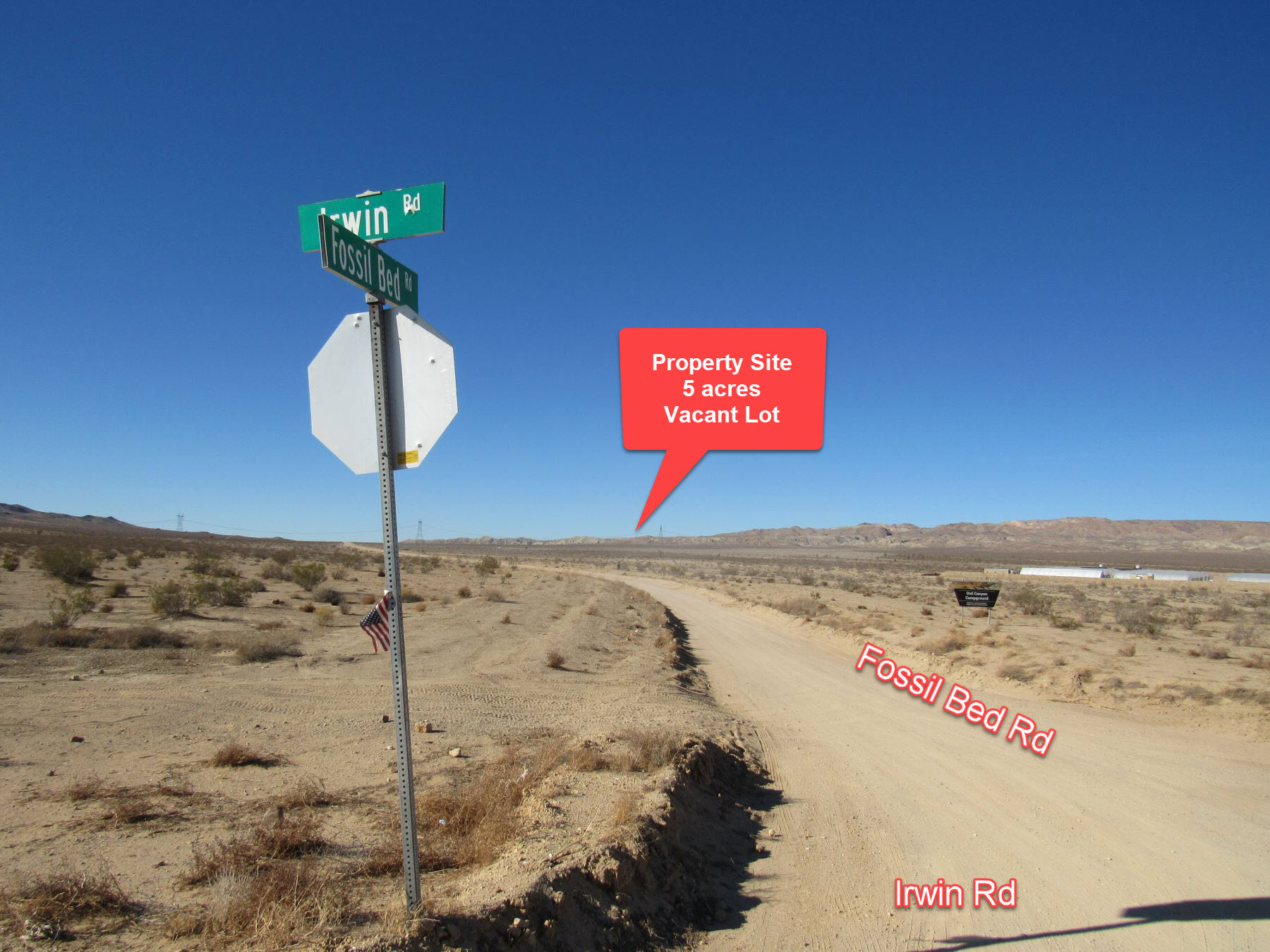 5 Acres North of Barstow
