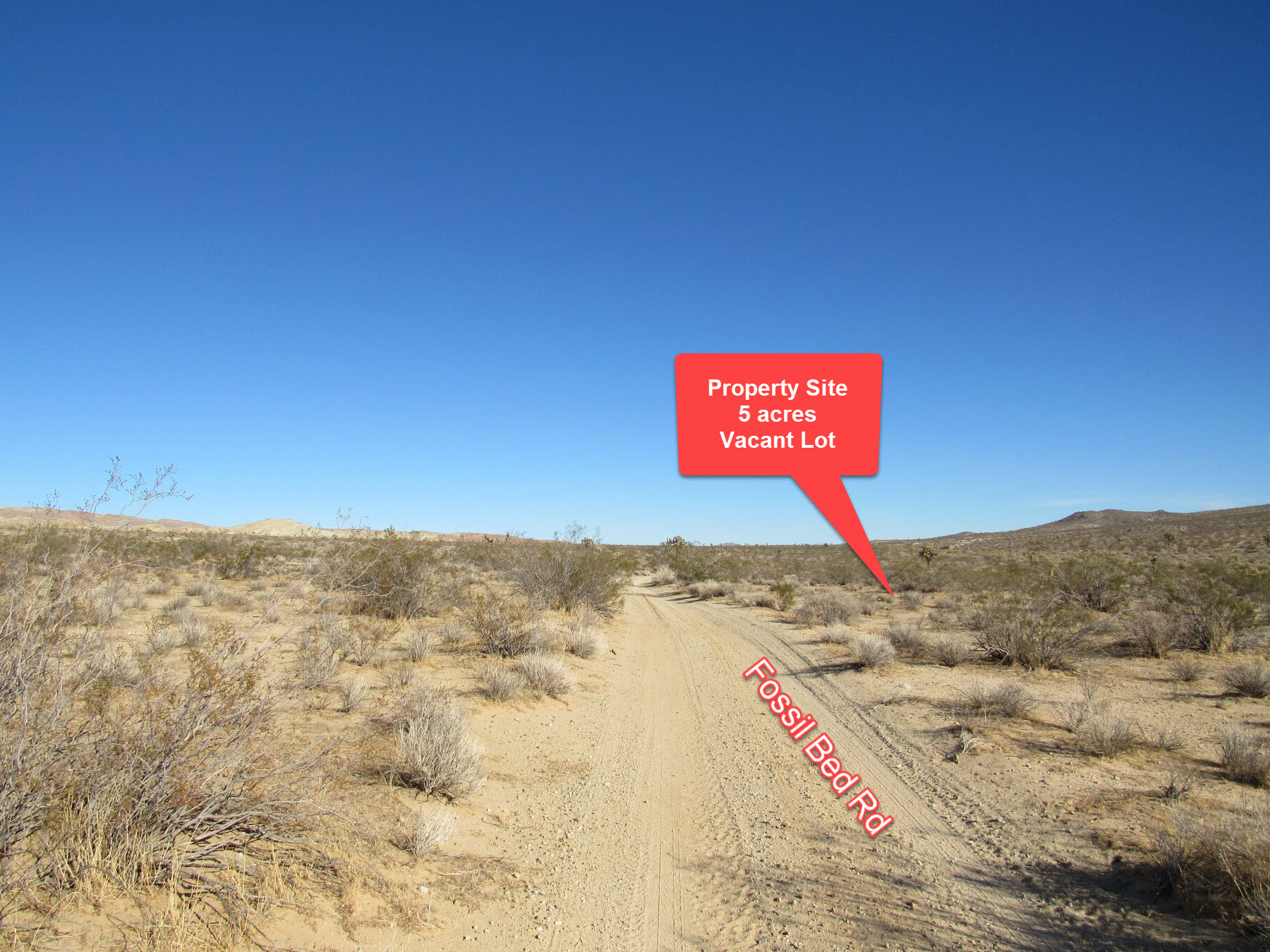 5 Acres North of Barstow