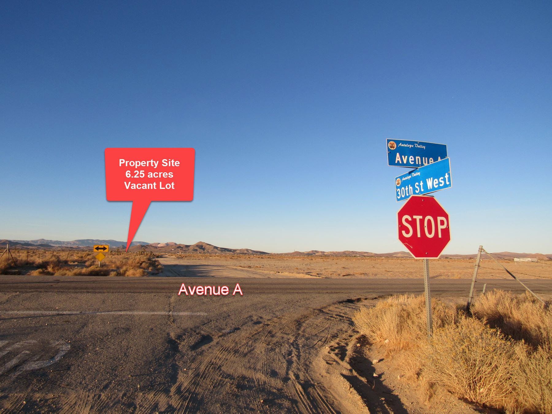 6.25 Acres in Rosamond, CA