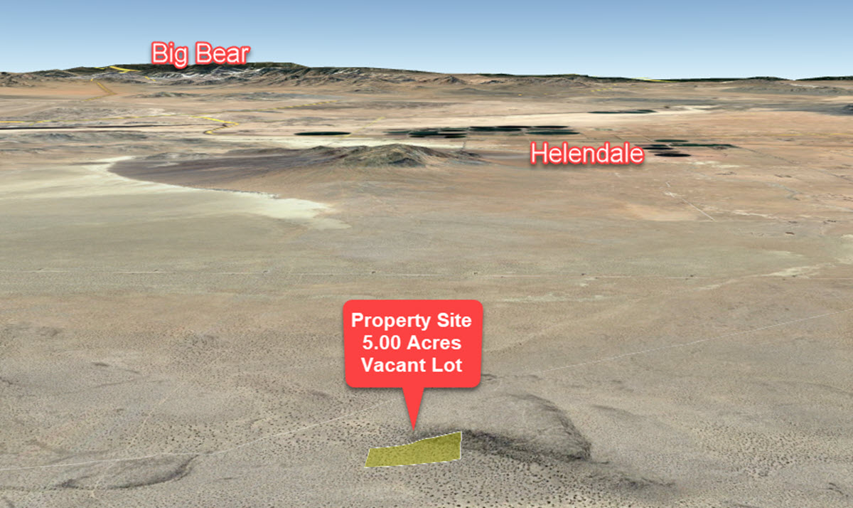 5 Acres North of Barstow