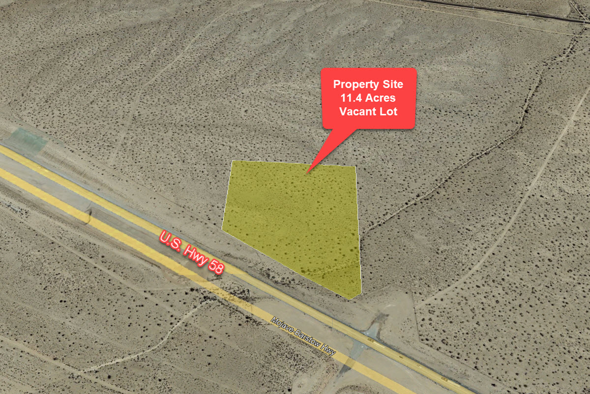 11.4 Acres East Kramer Junction, CA North of Highway 58