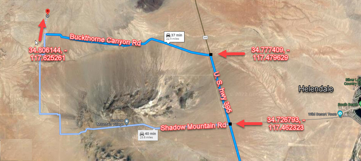 5 Acres in Southwest of Kramer Junction, CA
