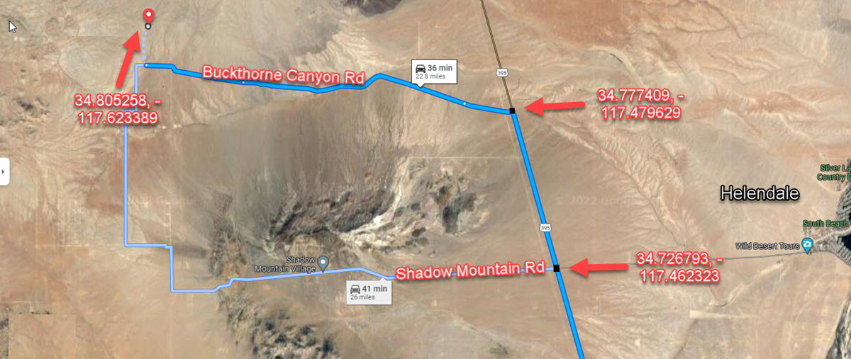 5 Acres North of Shadow Mountain Village, CA