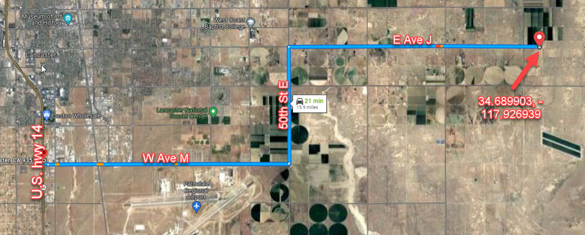 4.7 Acres in Lancaster, CA