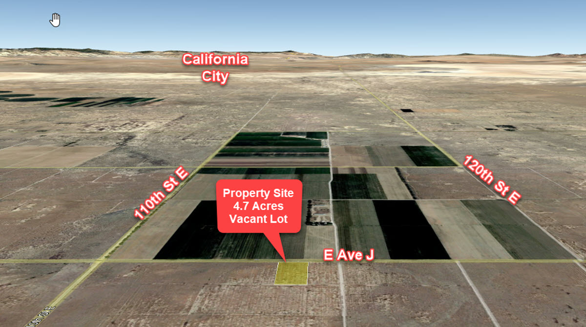 4.7 Acres in Lancaster, CA
