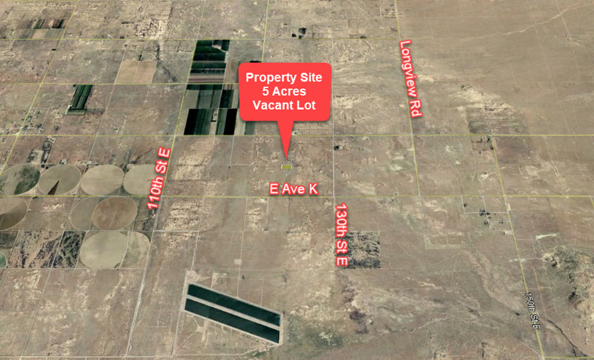 ImageOfProperty_Map2_3368023037 5 Acres West of Lancaster, CA