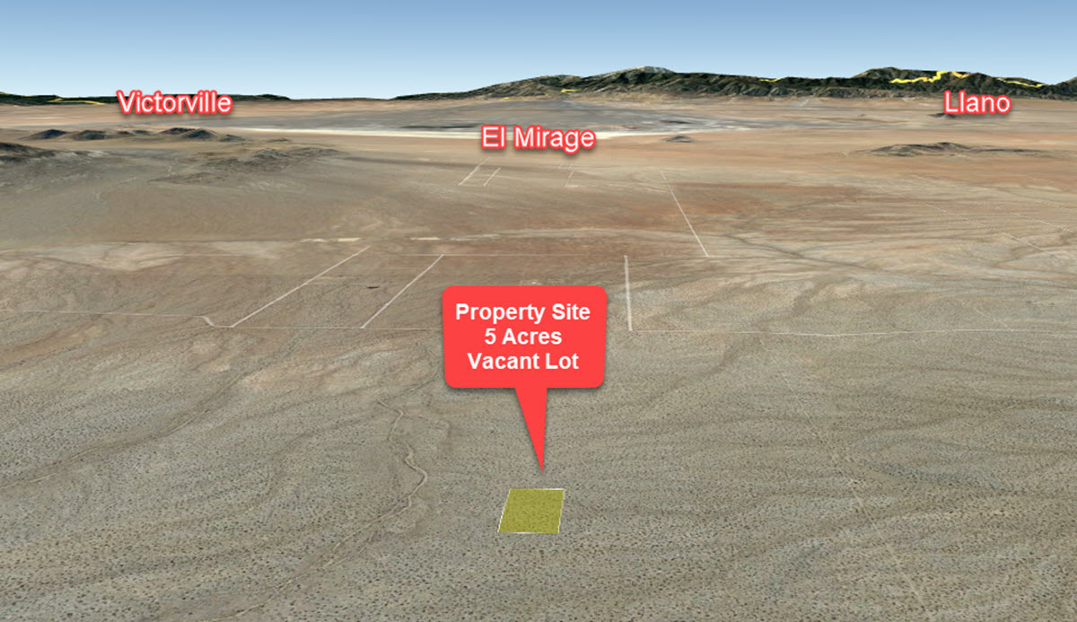 5 Acres in Southwest of Kramer Junction, CA