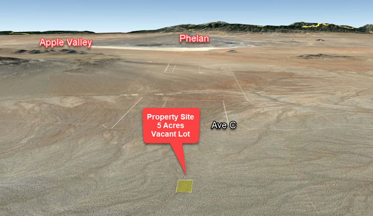 5 Acres North of Shadow Mountain Village, CA