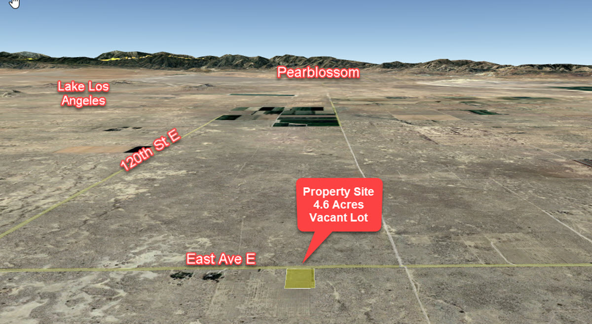 ImageOfProperty_Map2_Terrain_3310004046 4.6 Acres in Lancaster, CA