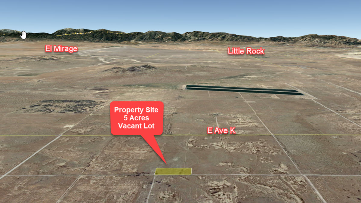 ImageOfProperty_Map2_Terrain_3368023037 5 Acres West of Lancaster, CA