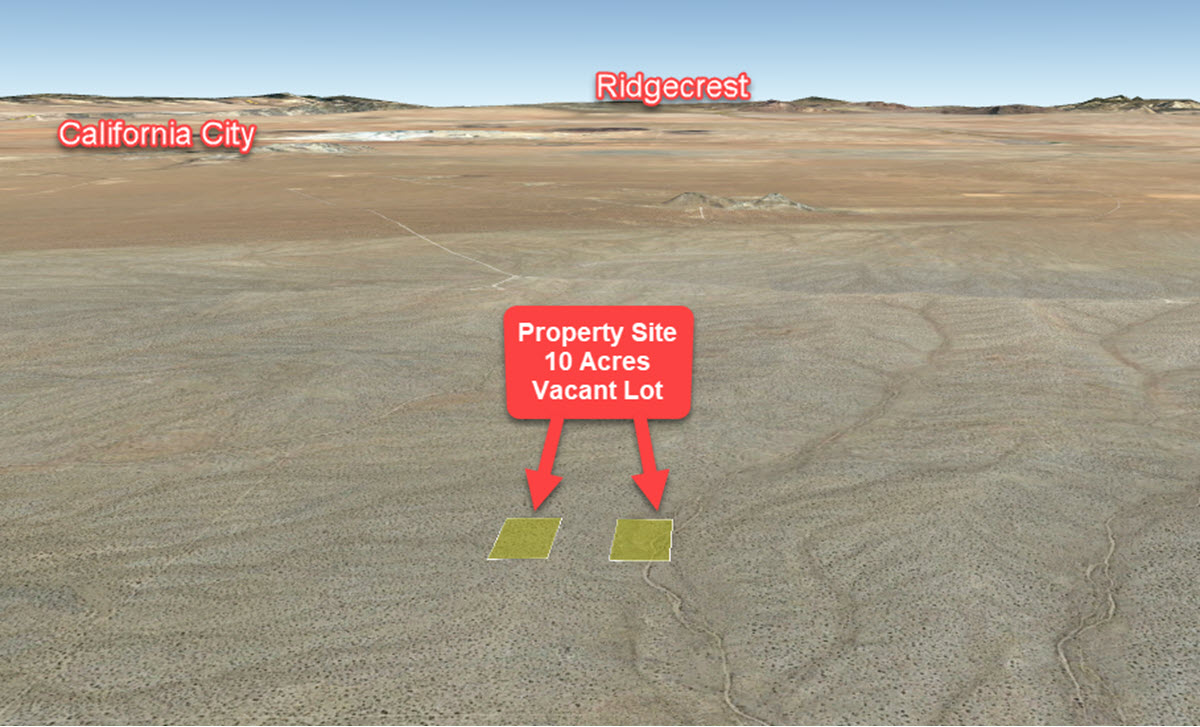 10 Acres (2 parcels) North of Shadow Mountain Village, CA