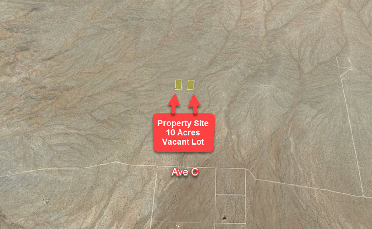 10 Acres (2 parcels) North of Shadow Mountain Village, CA