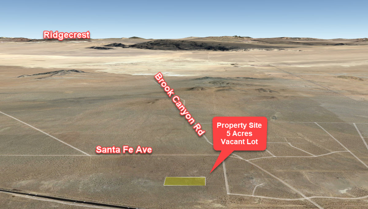 5 acres in Hinkley, CA (Opportunity to own 5 acres of land just off Hwy 58)