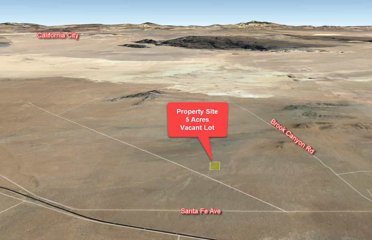 5 Acres in Hinkley, CA North of Highway 58