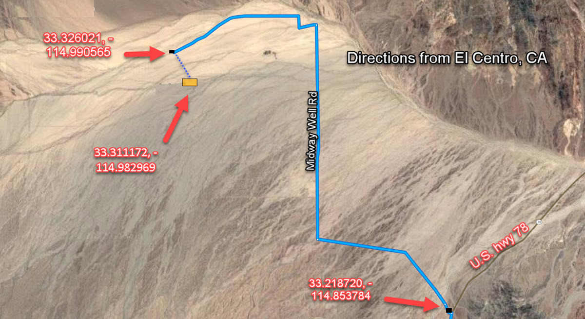 20 acres in Palo Verde, CA