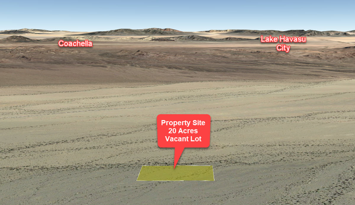 20 acres in Palo Verde, CA