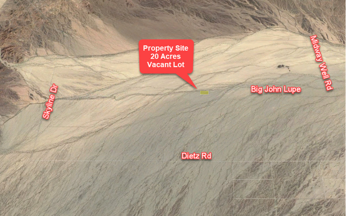 20 acres in Palo Verde, CA