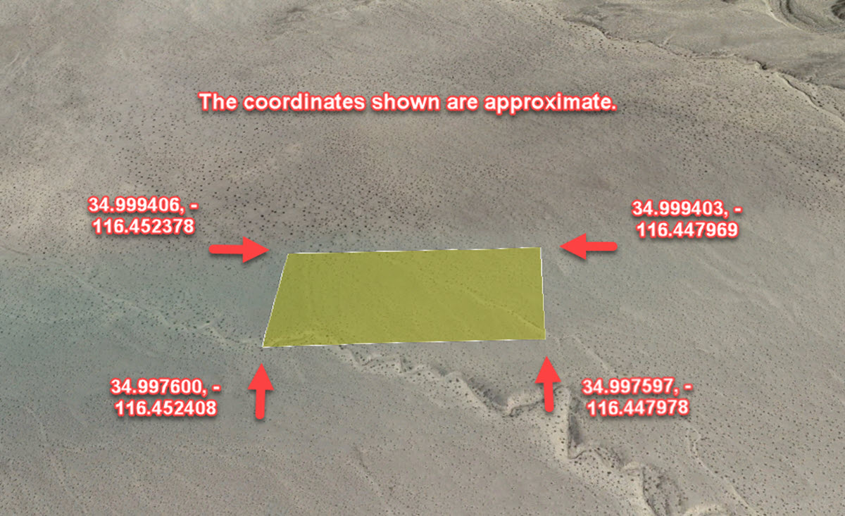 20 Acres in Baker, CA