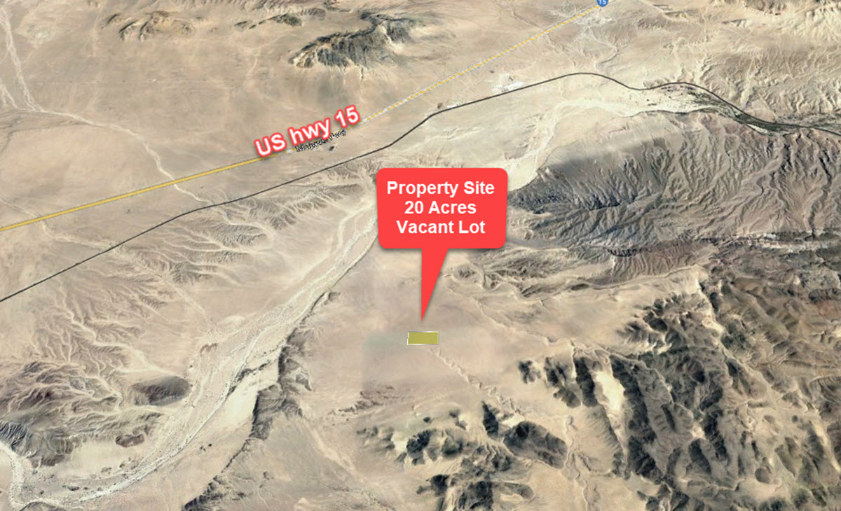 20 Acres in Baker, CA