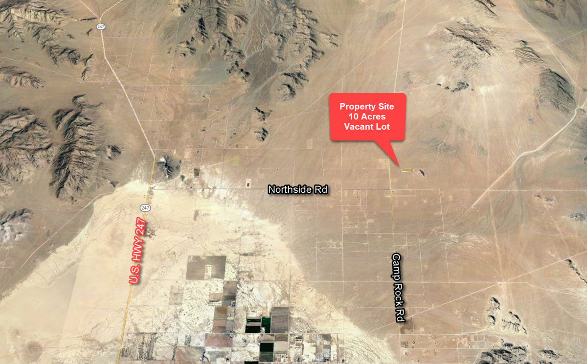 10 Acres North of Lucerne Valley, CA