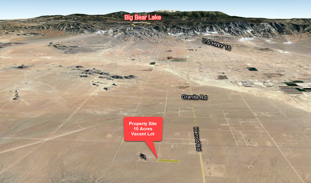10 Acres North of Lucerne Valley, CA