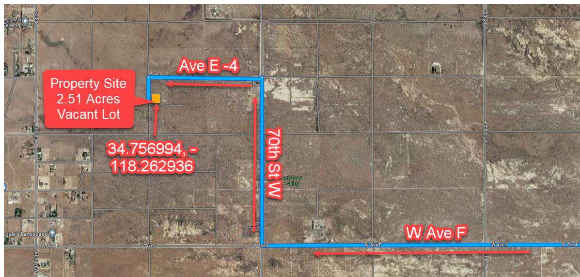 2.5 Flat Acres in Antelope Acres